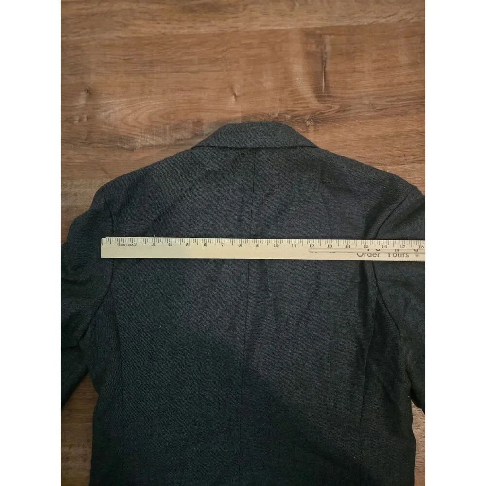 J.crew the ludlow suit jacket gray size 38R english cotton wool blend NWOT. - Picture 9 of 10